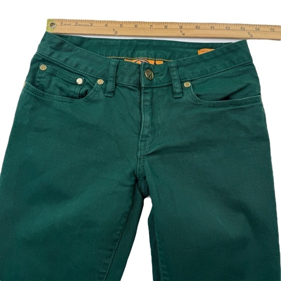Tory Burch Ivy Green Super Skinny Jeans - Picture 12 of 15